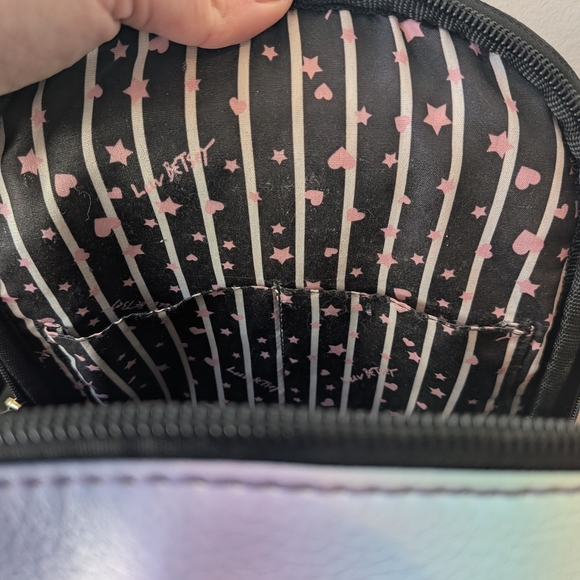 Luv Betsey by Betsey Johnson Mini Backpack Quilted Rainbow Betsey Johnson Bag - Picture 8 of 14